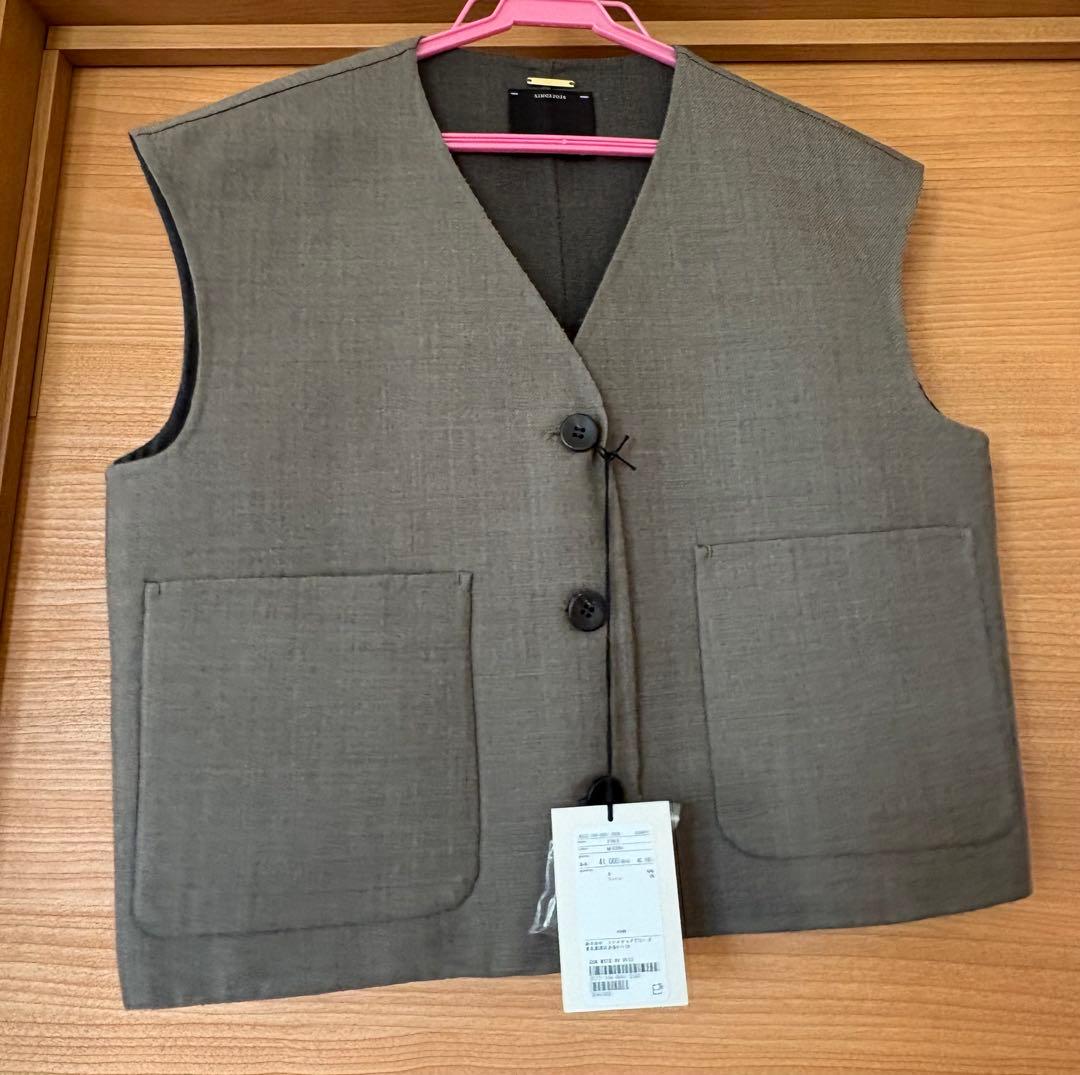 conte えみり　リバーベスト　ブラウン　新品タグ付き