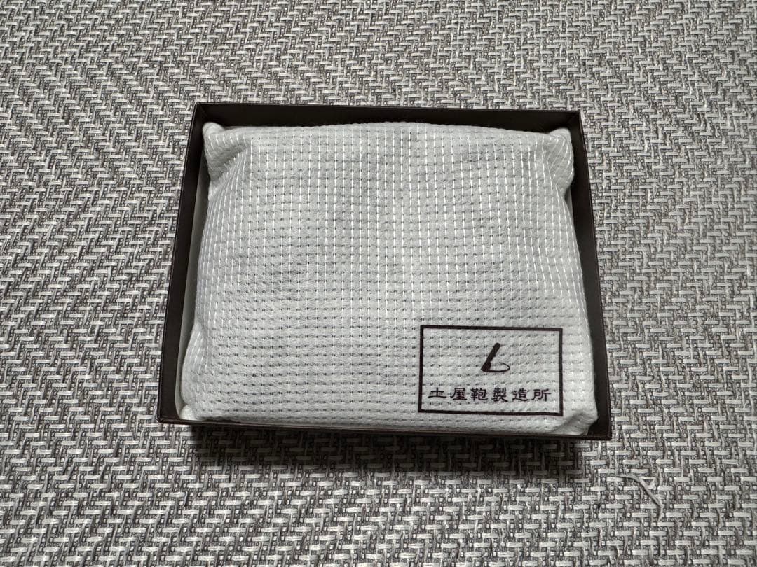 土屋鞄　コードバン二つ折り財布