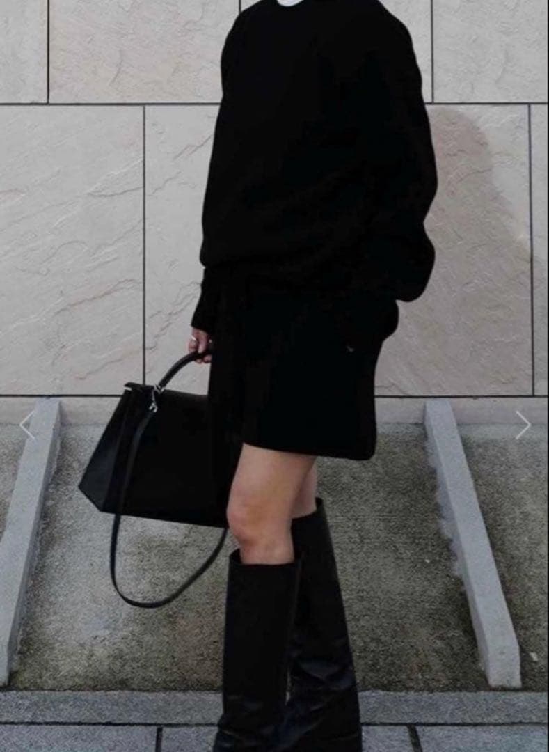 MACHATT ラムズウールニットショートパンツ