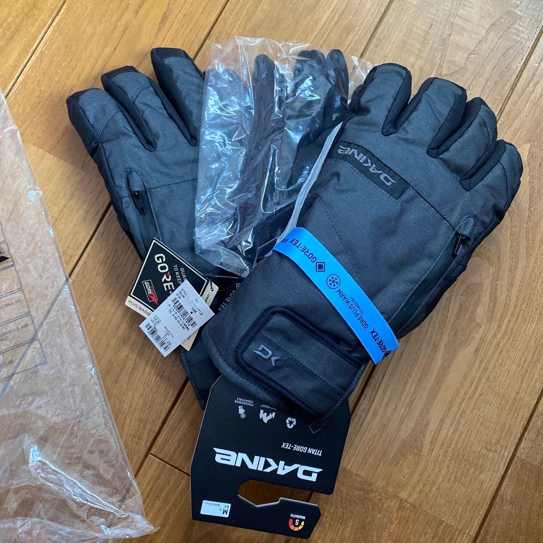 新品　DAKINE グローブ　TITAN ゴアテックス　メンズ　M グレー