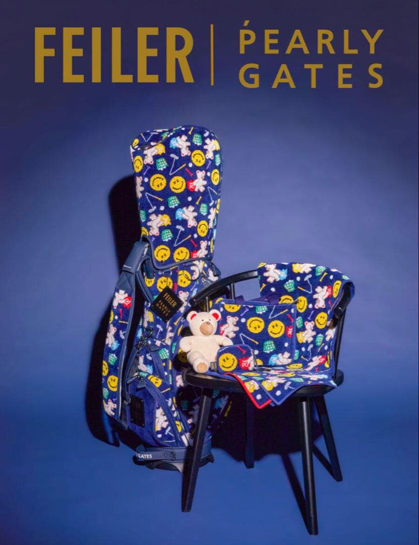 FEILER × PEARLY GATES ボールポーチ