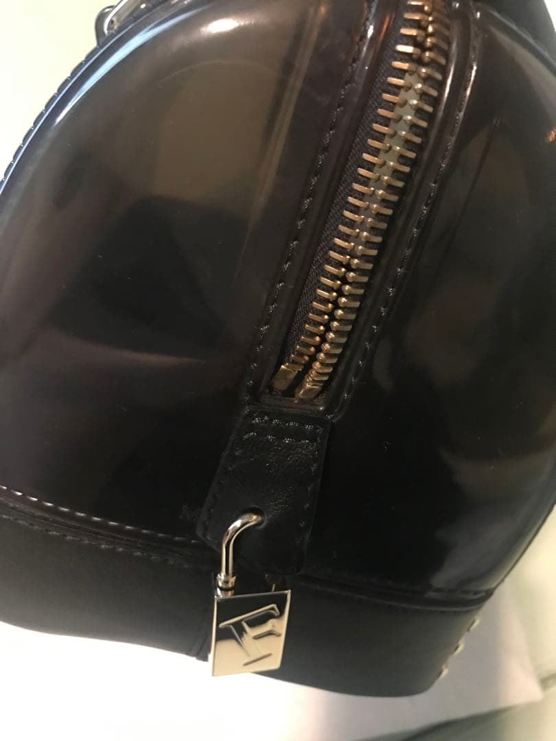 FURLA キャンディバッグ ストラップミニボストン