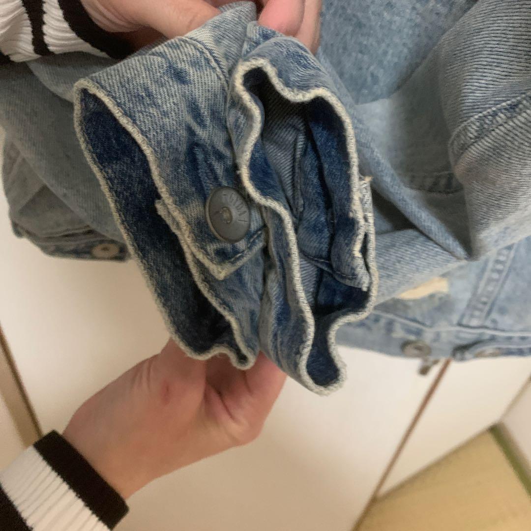 KODA KUMI × GYDA オフショルダー デニムジャケット