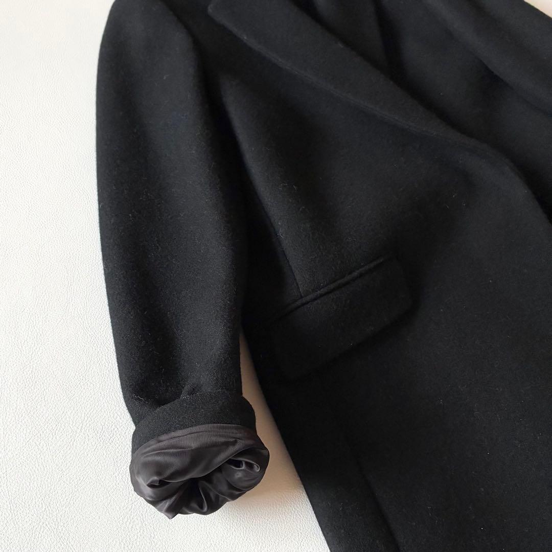 ユナイテッドトウキョウ　カシミヤウールチェスターコート　比翼ダブル　日本製