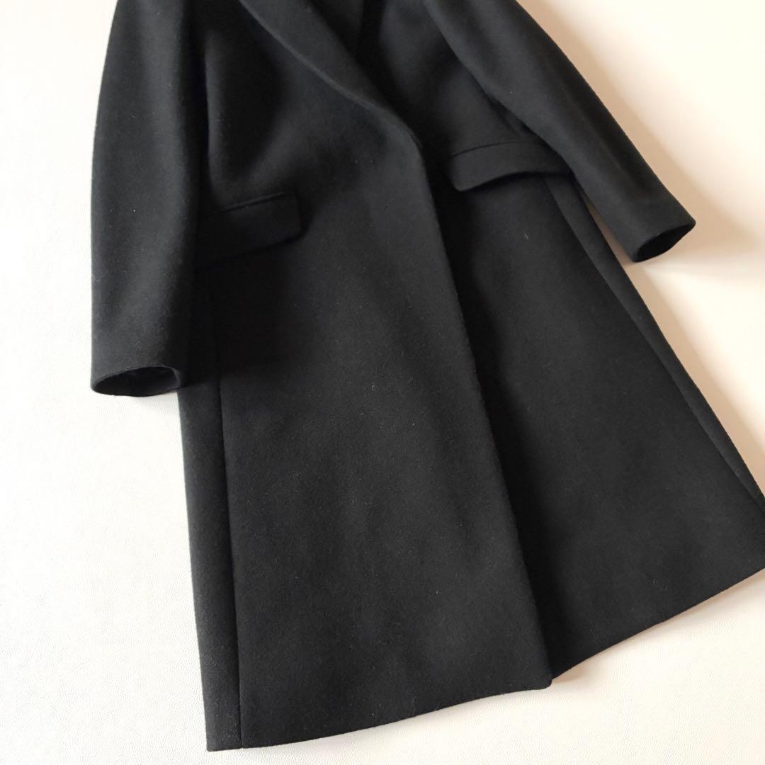 ユナイテッドトウキョウ　カシミヤウールチェスターコート　比翼ダブル　日本製