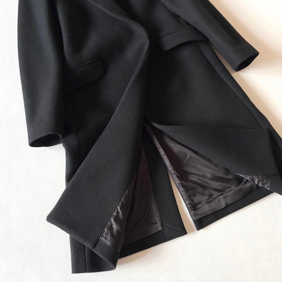 ユナイテッドトウキョウ　カシミヤウールチェスターコート　比翼ダブル　日本製