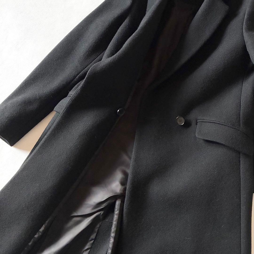 ユナイテッドトウキョウ　カシミヤウールチェスターコート　比翼ダブル　日本製