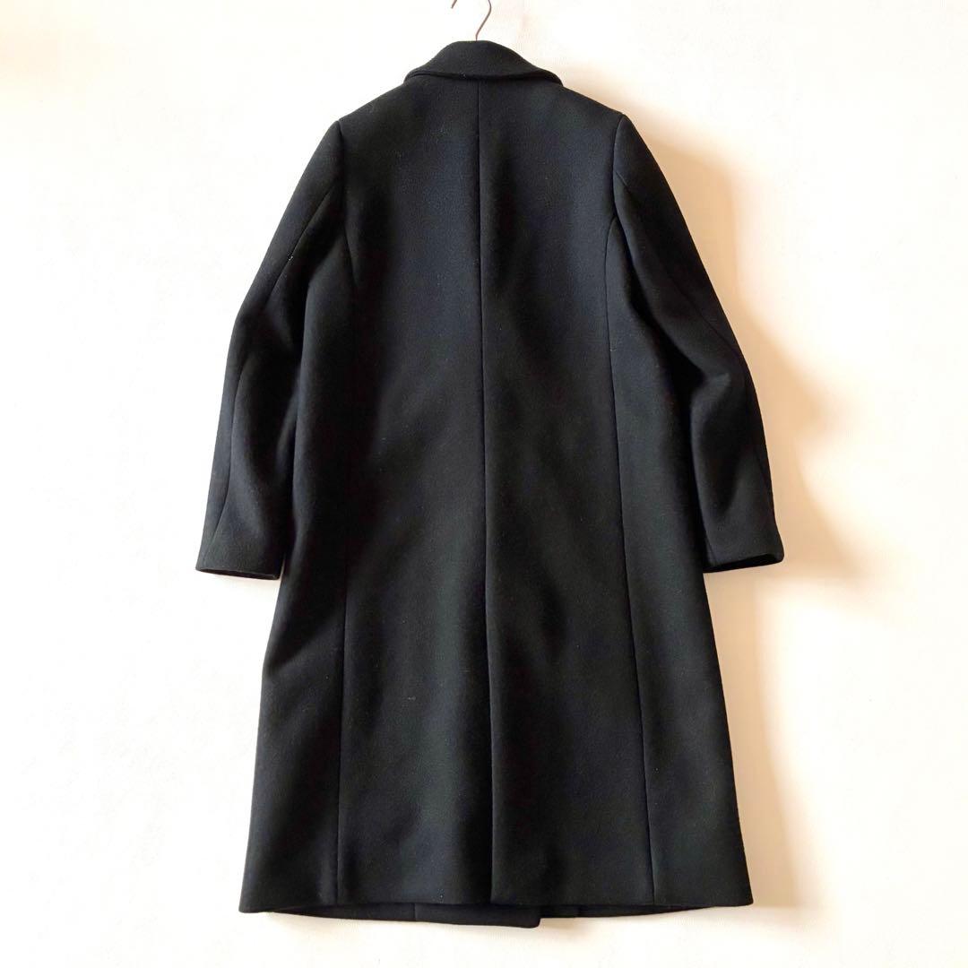 ユナイテッドトウキョウ　カシミヤウールチェスターコート　比翼ダブル　日本製