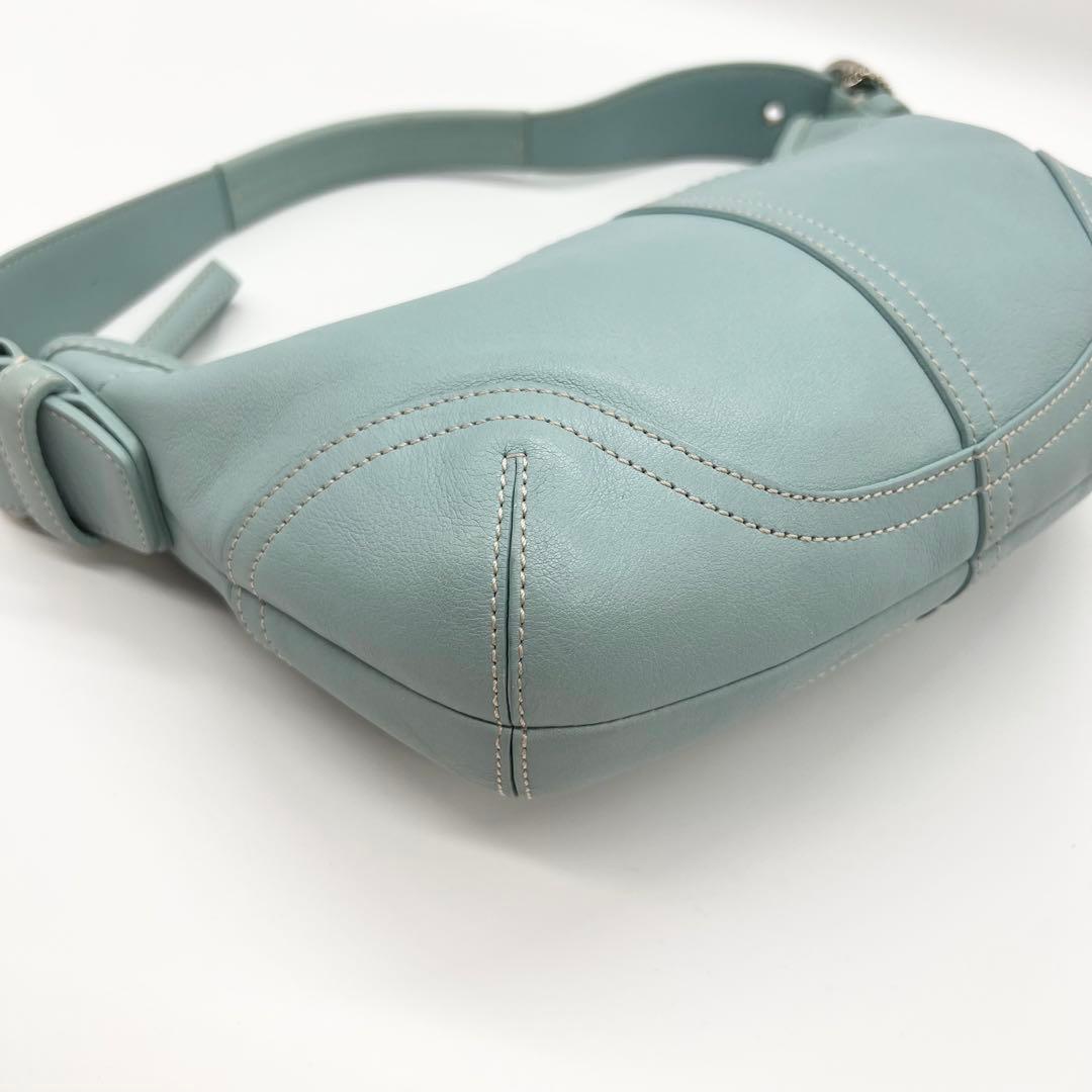 バッグ Coach 9541 Hobo Shoulder bag Blue Rare