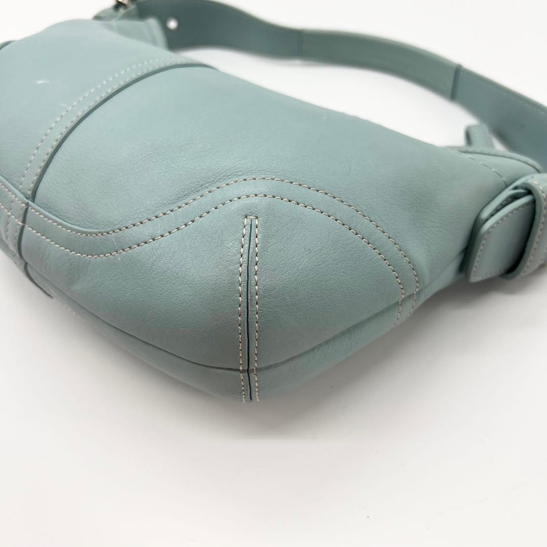 バッグ Coach 9541 Hobo Shoulder bag Blue Rare