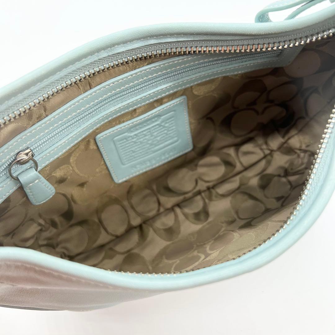 バッグ Coach 9541 Hobo Shoulder bag Blue Rare