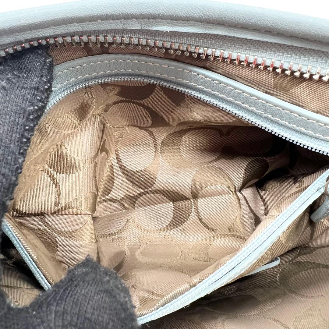 バッグ Coach 9541 Hobo Shoulder bag Blue Rare