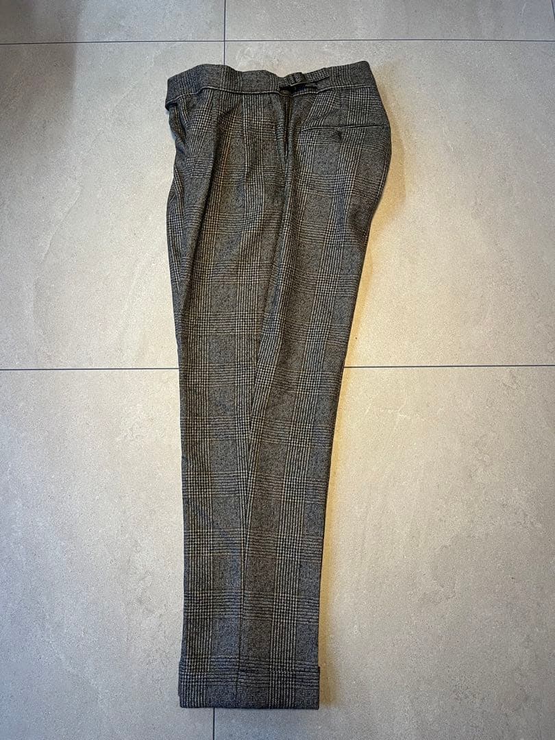 ベルウィッチ BERWICH ウールフランネルグレンチェックSCOTCH 46