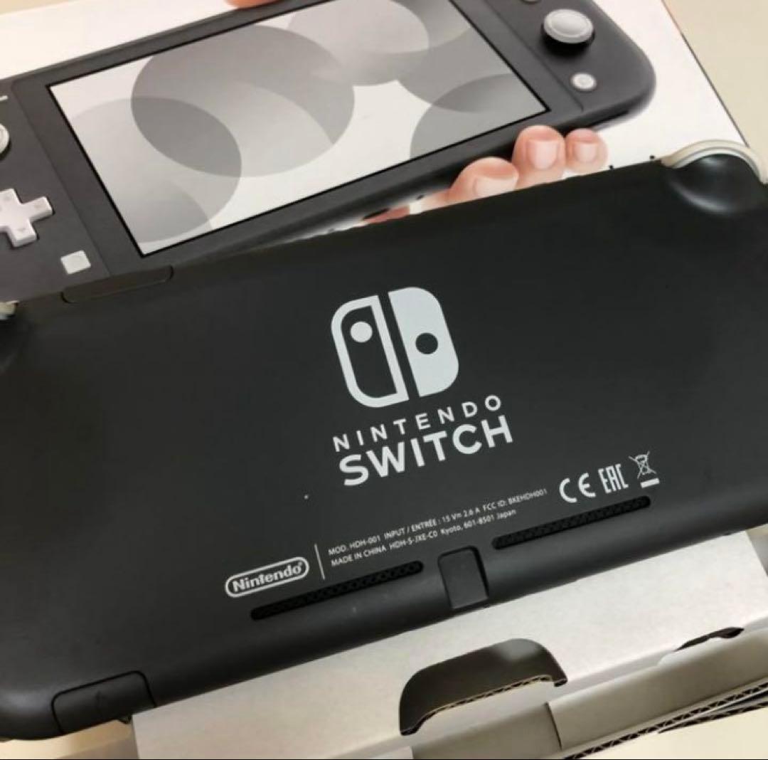Nintendo Switch Lite ダーク