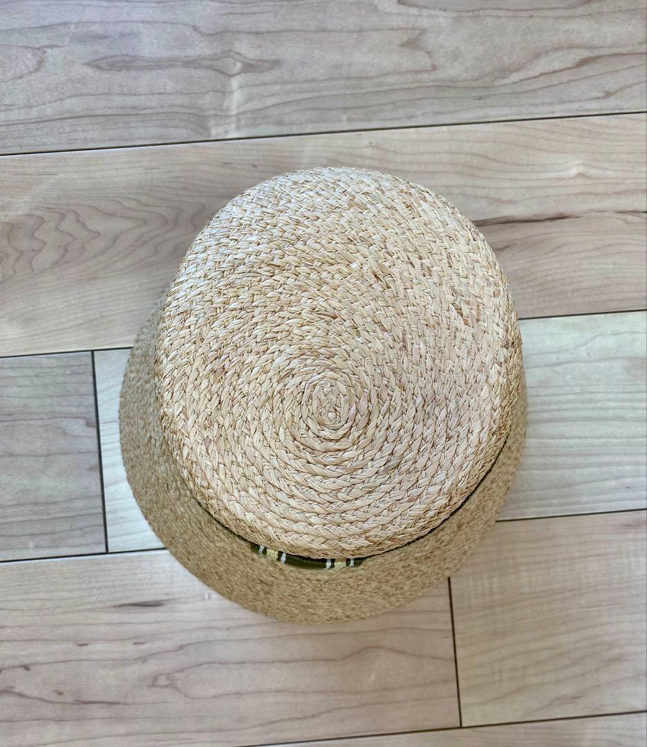 ミュウミュウ　新作ハット　カーキ