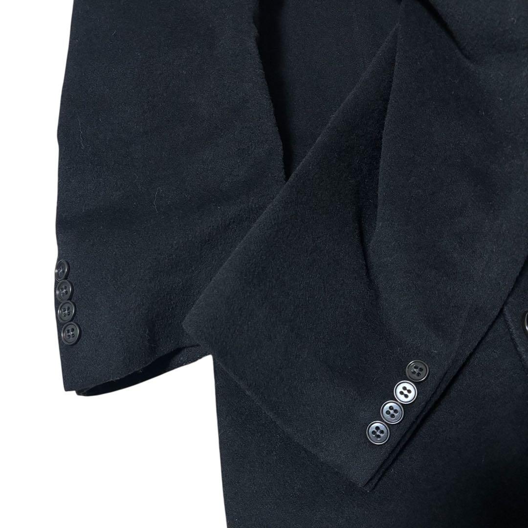 ジャケット・アウター vintage cashmere double chester coat BLK