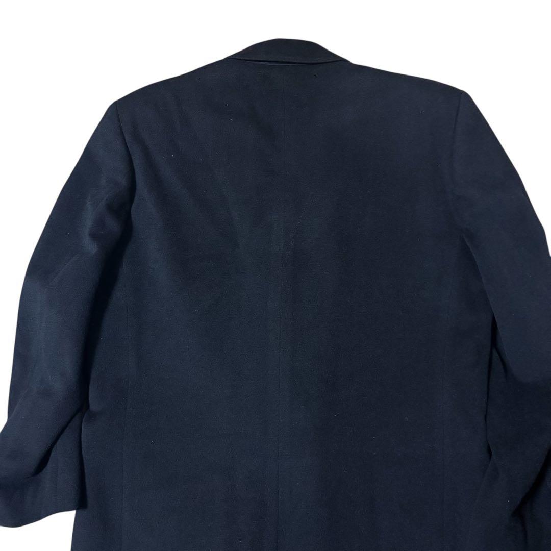 ジャケット・アウター vintage cashmere double chester coat BLK