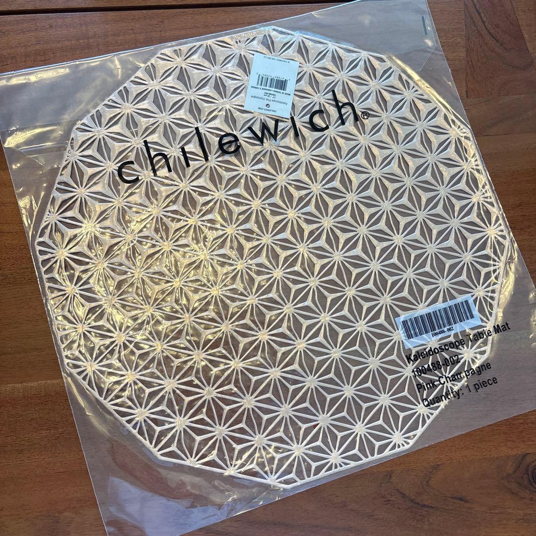 【６枚セット】Chilewich Kaleidoscope Pink