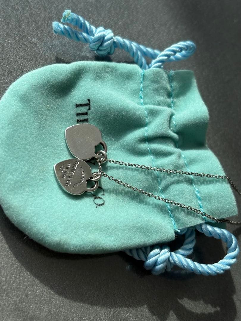 ティファニー ダブルトゥハート ダブルハート シルバー925 リターントゥハート