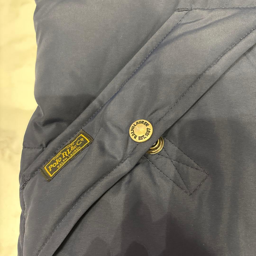 Ralph Lauren ラルフローレン　ネイビー ダウンベスト　Lサイズ
