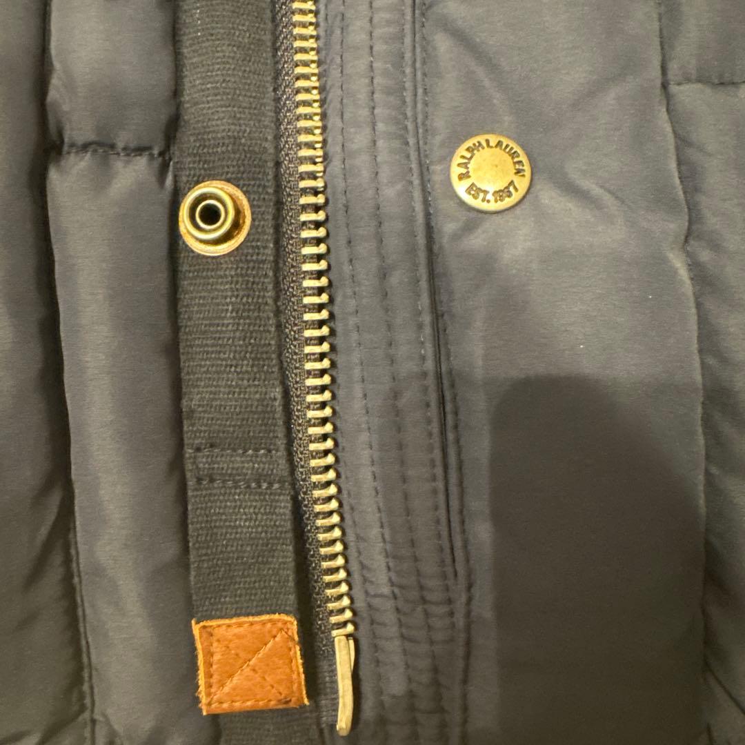 Ralph Lauren ラルフローレン　ネイビー ダウンベスト　Lサイズ