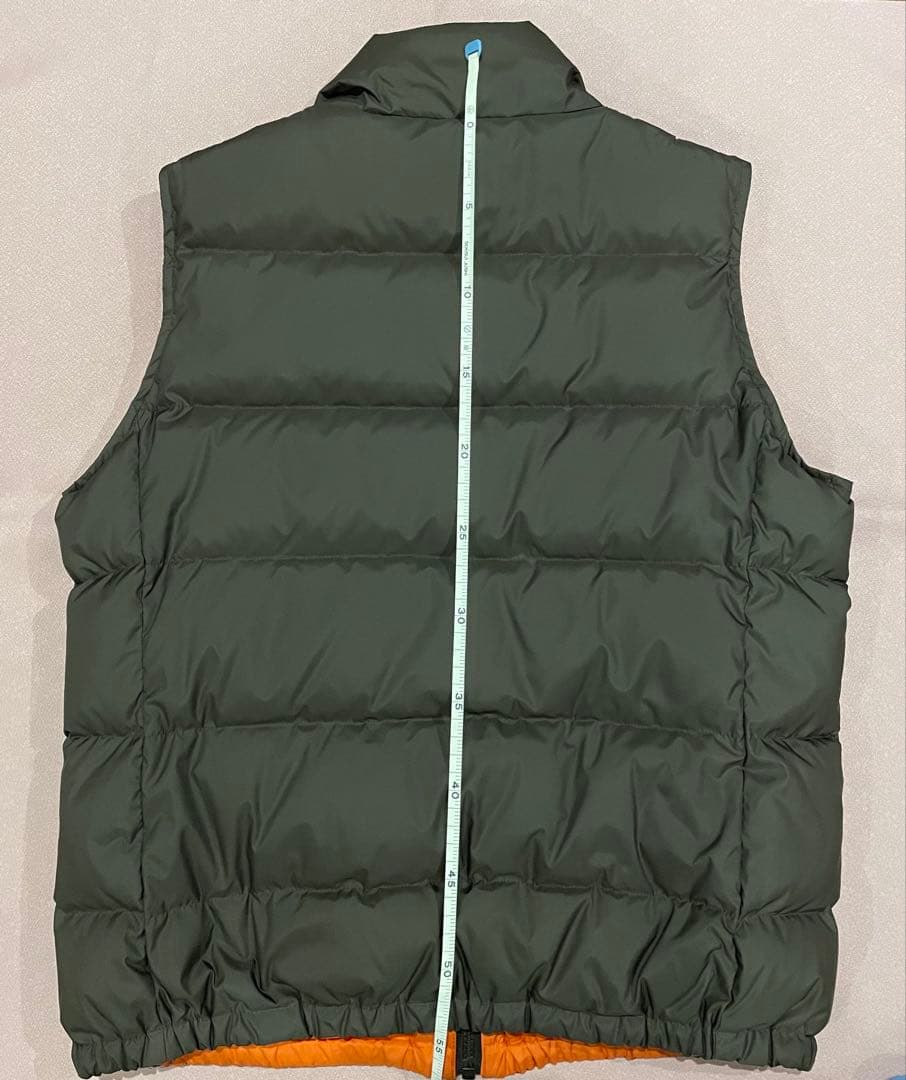 ダウンベスト ブラウン