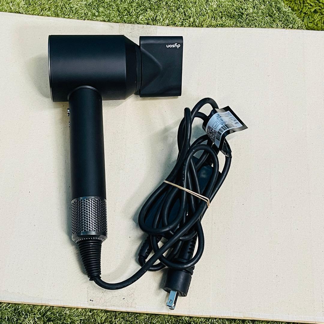 Dyson Supersonic HD08 ヘアドライヤー ブラック 動作品