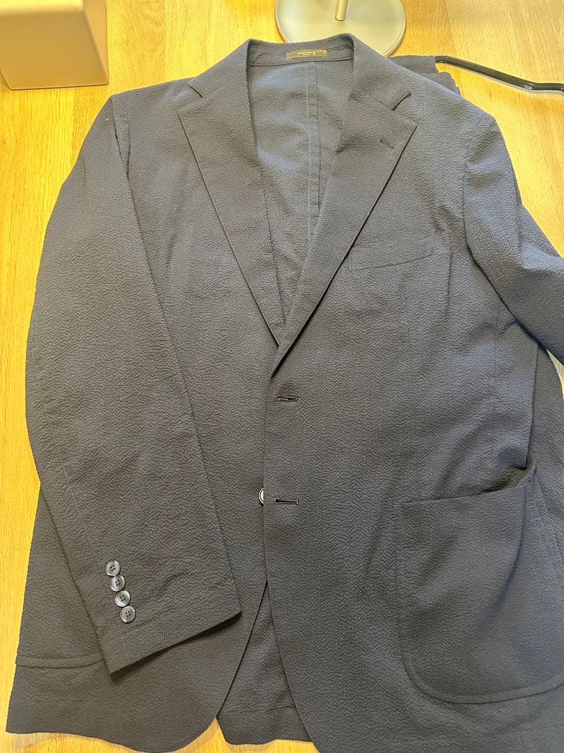 マッキントッシュロンドン シアサッカー セットアップ　XL