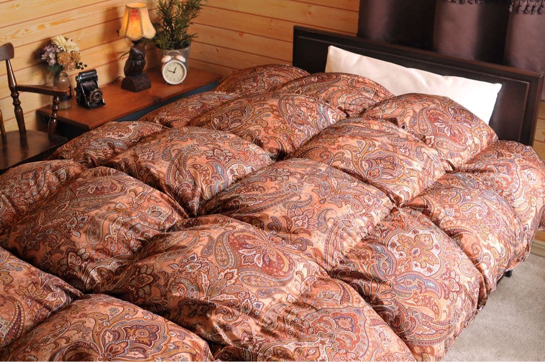 【残り2枚】高級羽毛布団 フランス産羽毛 シングルサイズ 掛け布団