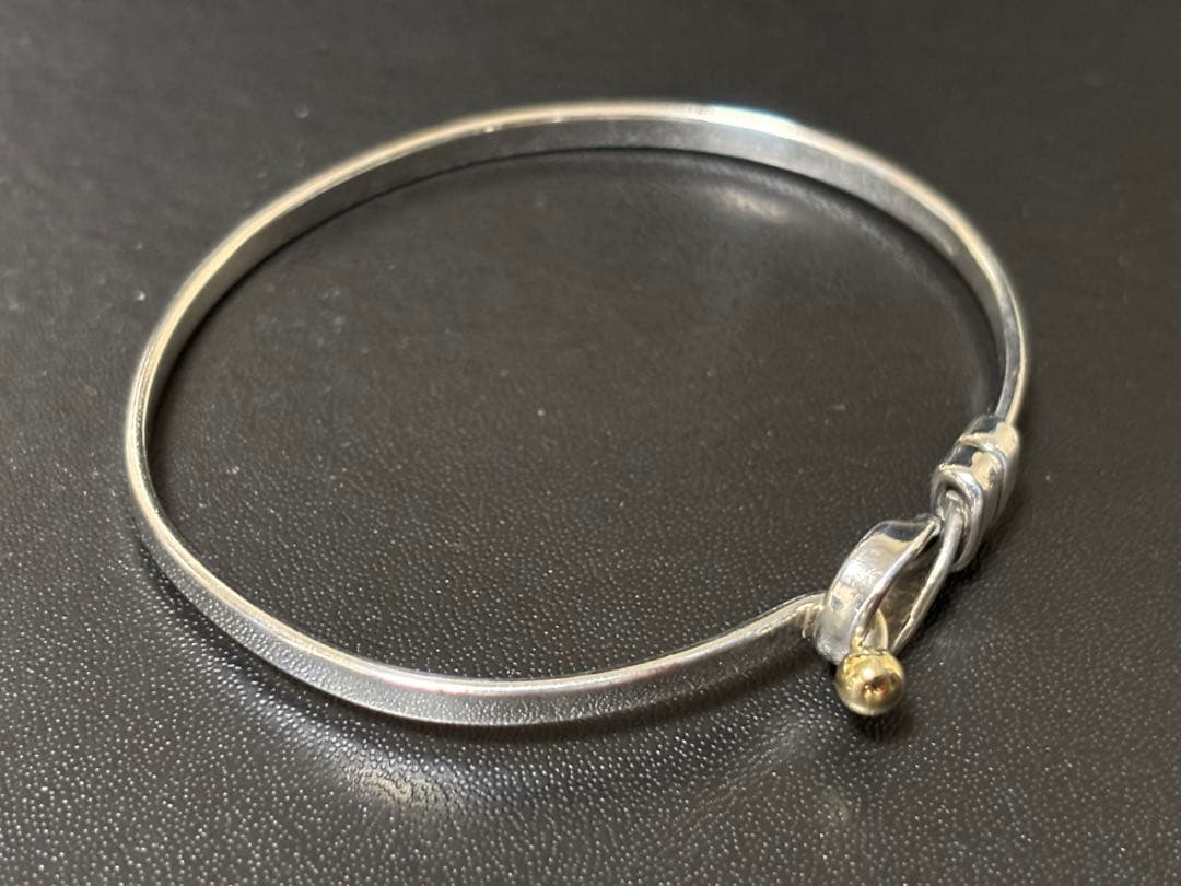 Tiffany & Co. フック&アイバングル ブレスレット コンビ 美品