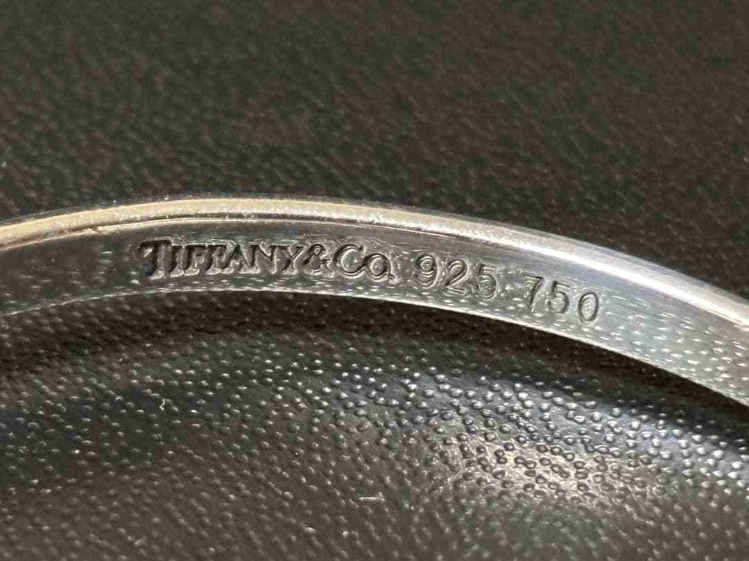 Tiffany & Co. フック&アイバングル ブレスレット コンビ 美品