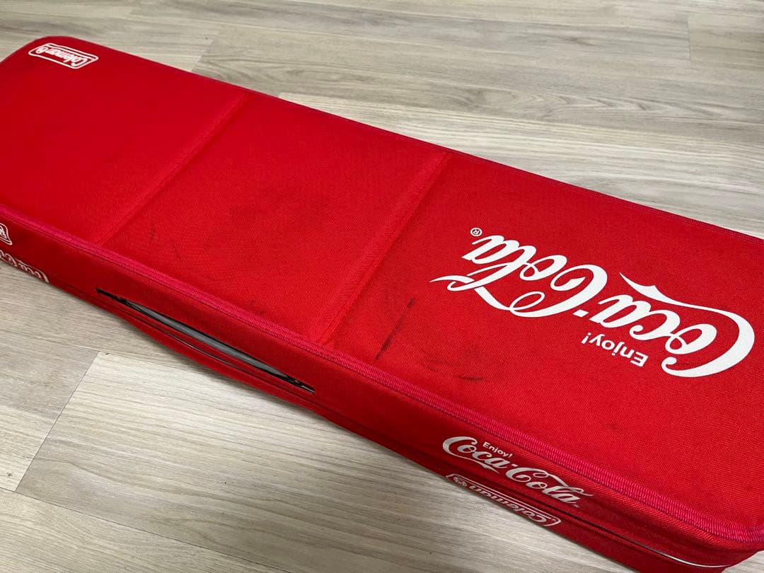 Coca-Cola Coleman テーブル チェアセット キャンプ BBQ