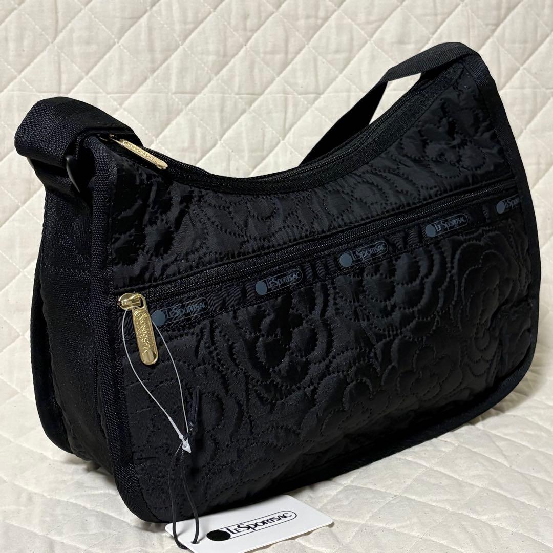 レスポートサック　パフィブロッサムズ　クラシックホーボー　ポーチ付き