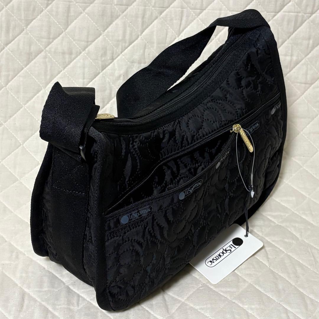 レスポートサック　パフィブロッサムズ　クラシックホーボー　ポーチ付き