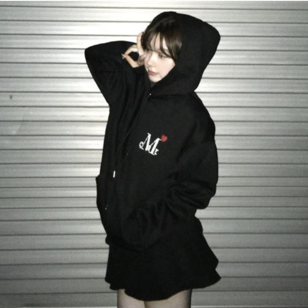 最終価格！新品✨MUCENT ムセント ラブ リッツ ミニハート ロゴ パーカー