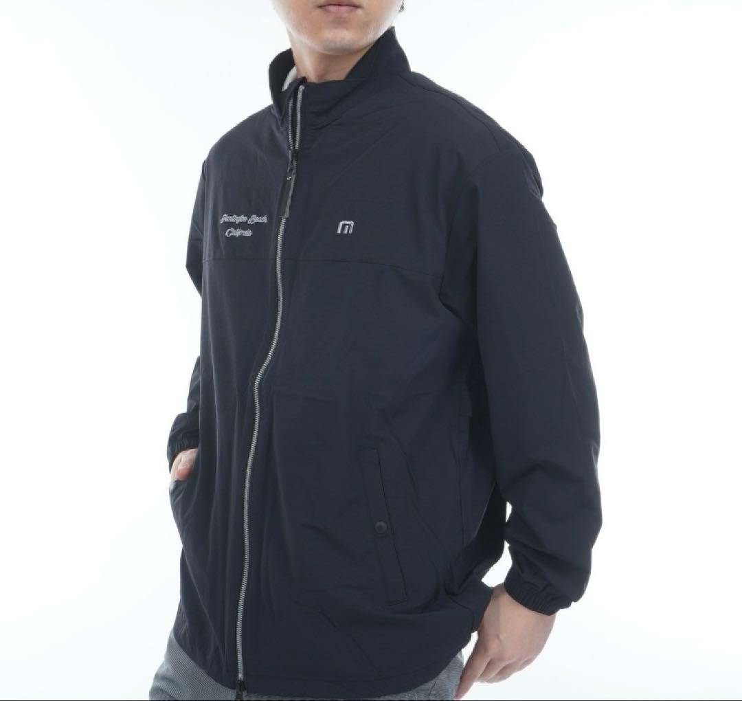 新品タグ付　トラビスマシュー　メンズ　ナイロン　ジャケット　ブラック　L