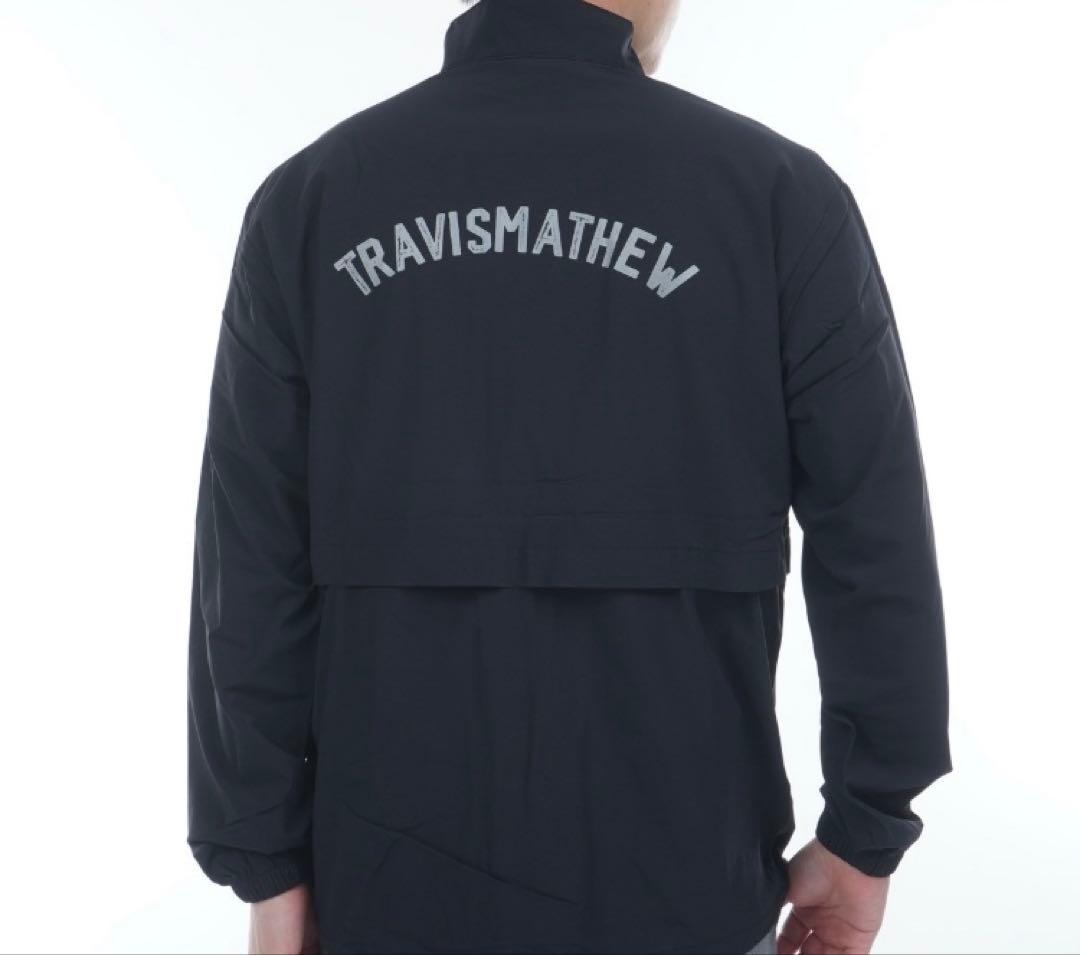 新品タグ付　トラビスマシュー　メンズ　ナイロン　ジャケット　ブラック　L