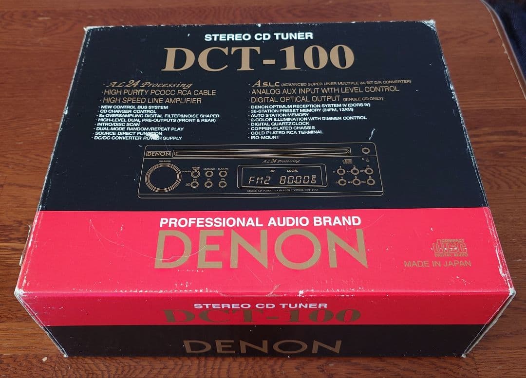 希少/美品！デノン DCT-100 高級アンプレス アナログデッキ