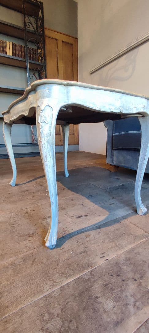 アンティーク調カフェテーブル