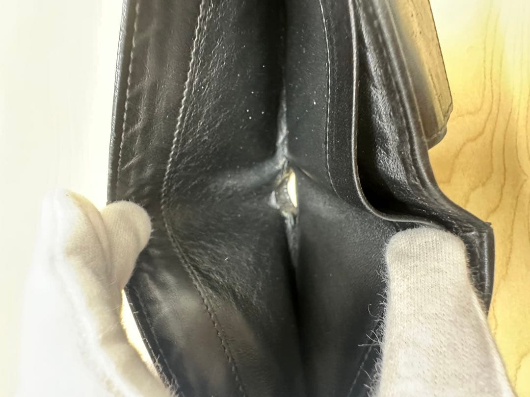 ボッテガ・ヴェネタのイントレチャート二つ折り財布