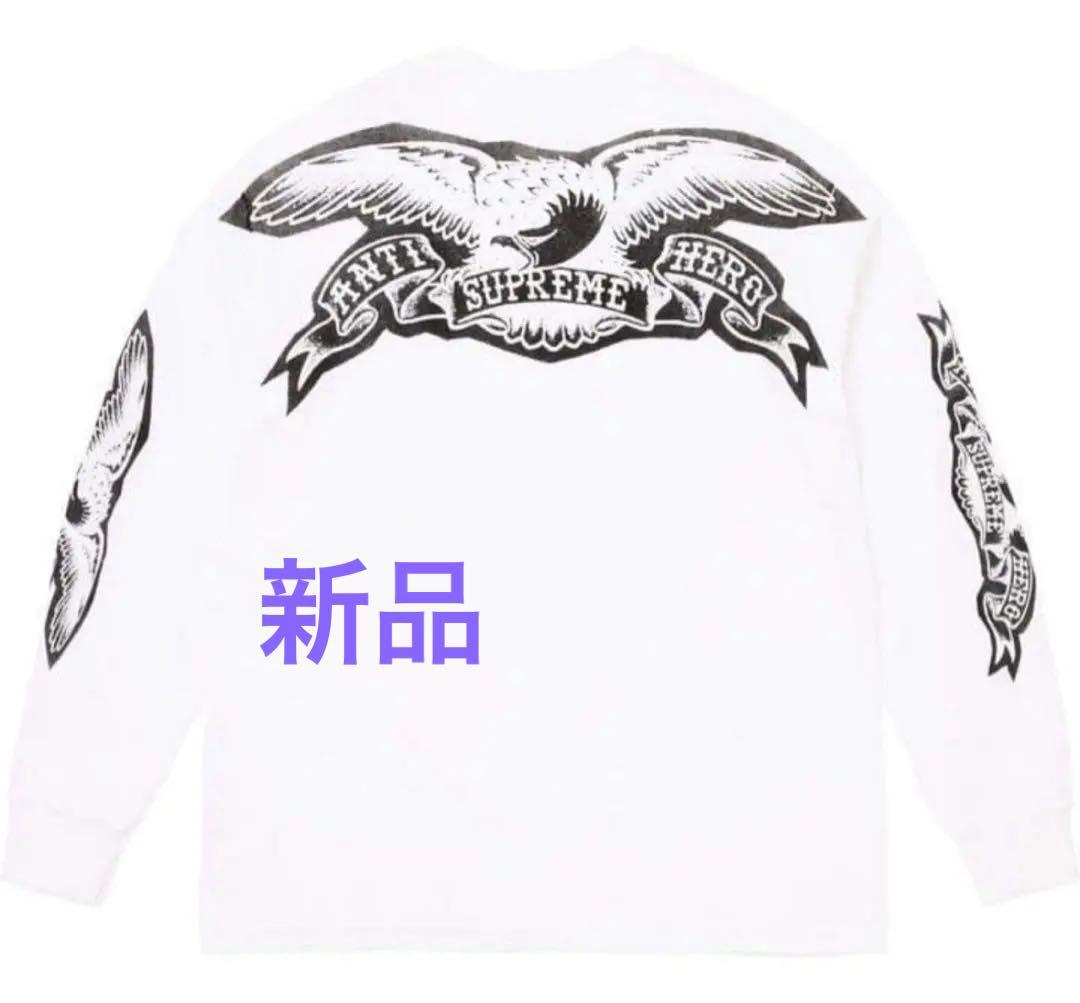 Mサイズ　Supreme®/ANTIHERO® Eagle L/S Tee