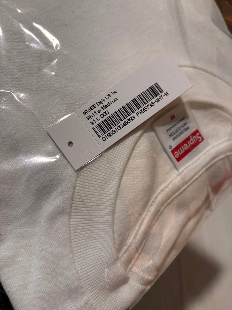 Mサイズ　Supreme®/ANTIHERO® Eagle L/S Tee