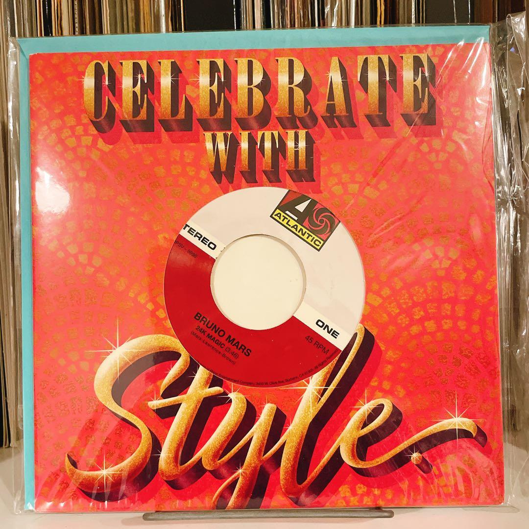 【未開封】Bruno Mars 24K Magic 7inchレコード