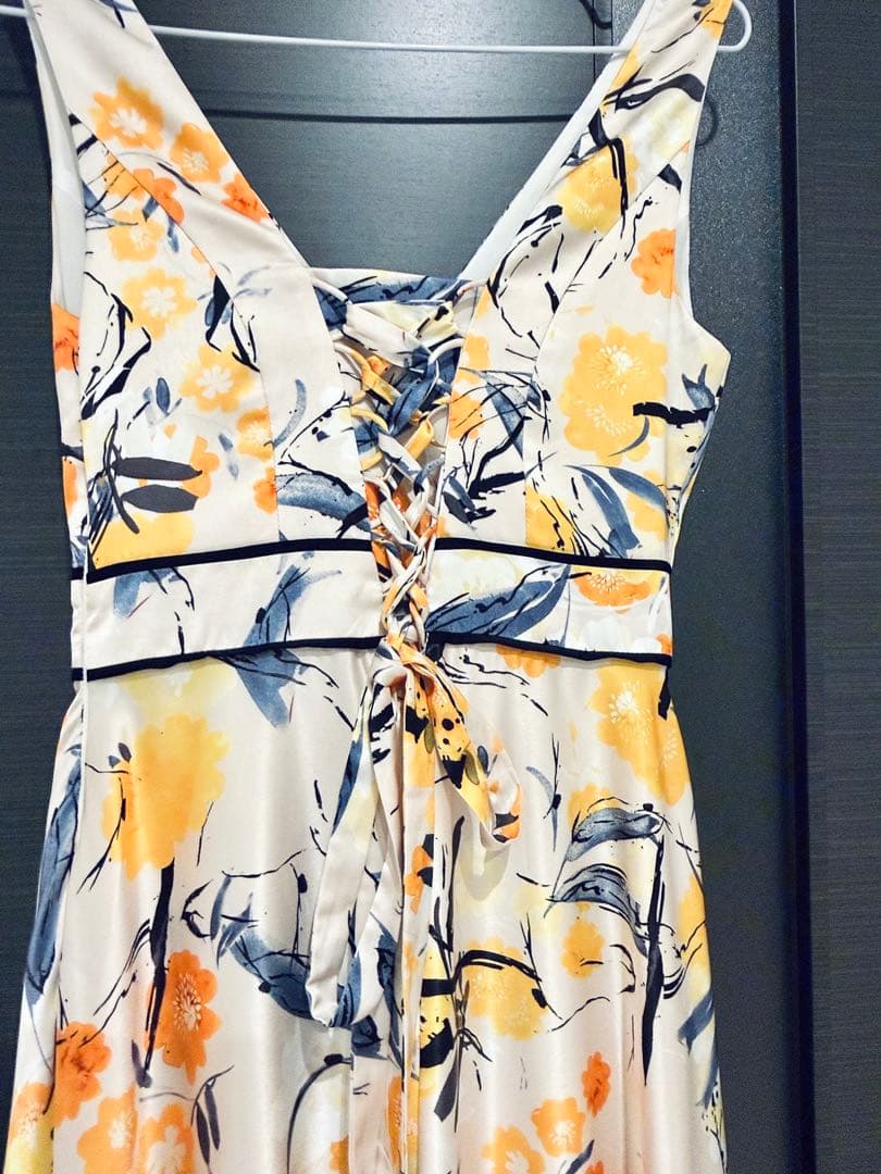 ERUKEI バックスピンドル ドレス