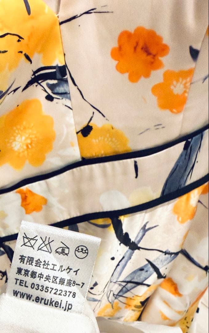 ERUKEI バックスピンドル ドレス