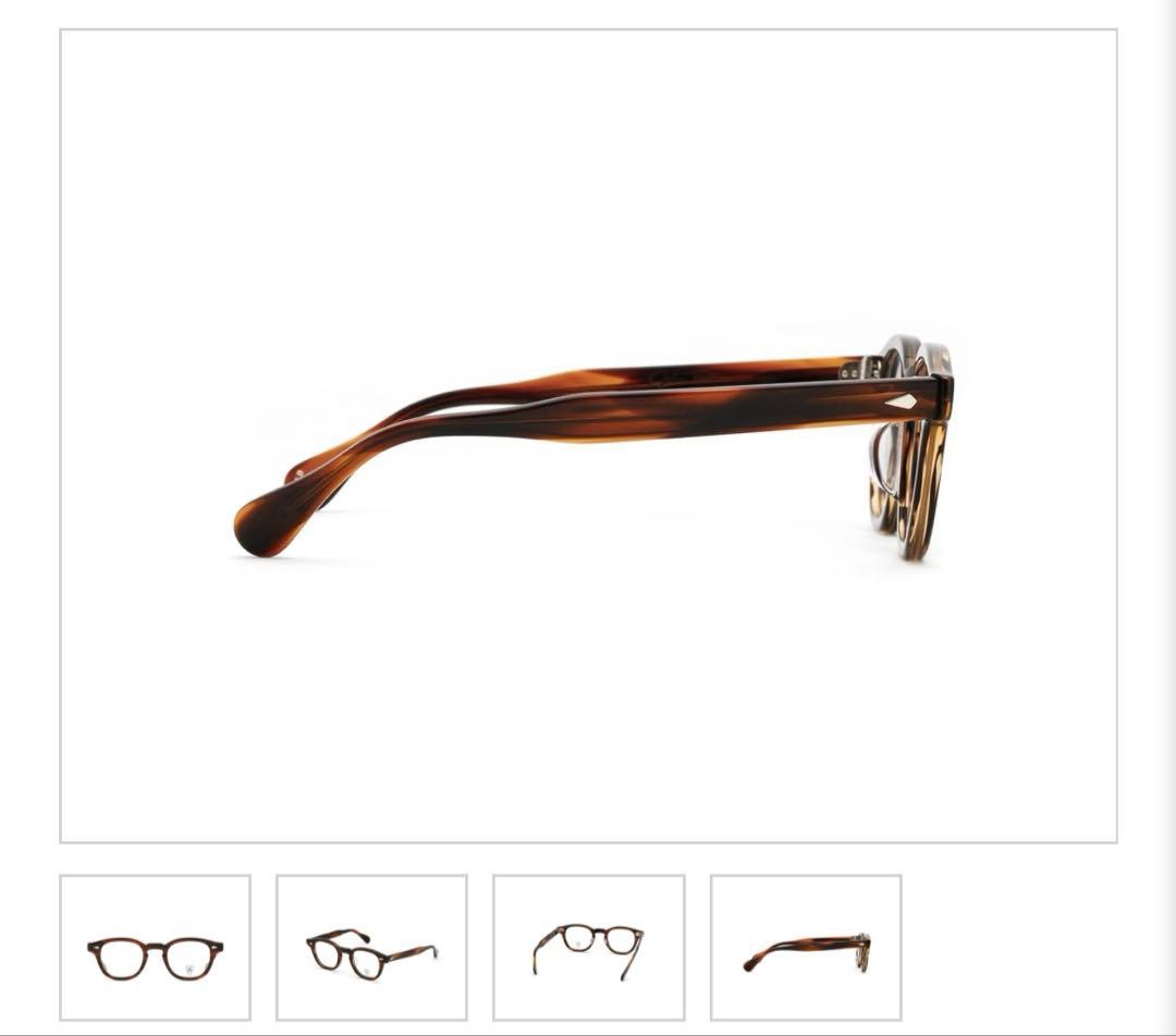 小物 JULIUS TART OPTICAL AR46/24-DEMI AMBER