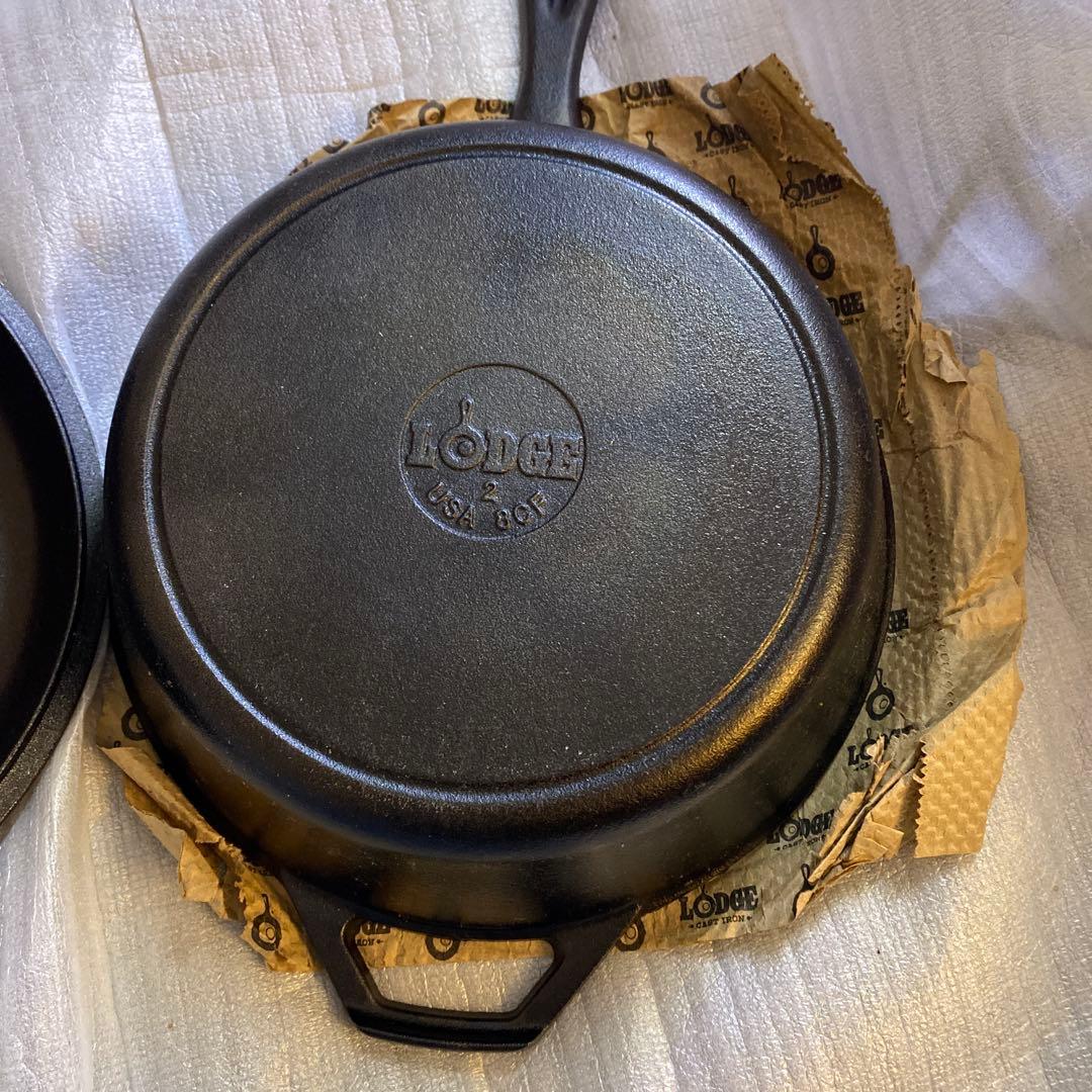 【新品シーズニング済】LODGEコンボクッカー10 1/4インチ 直径26cm