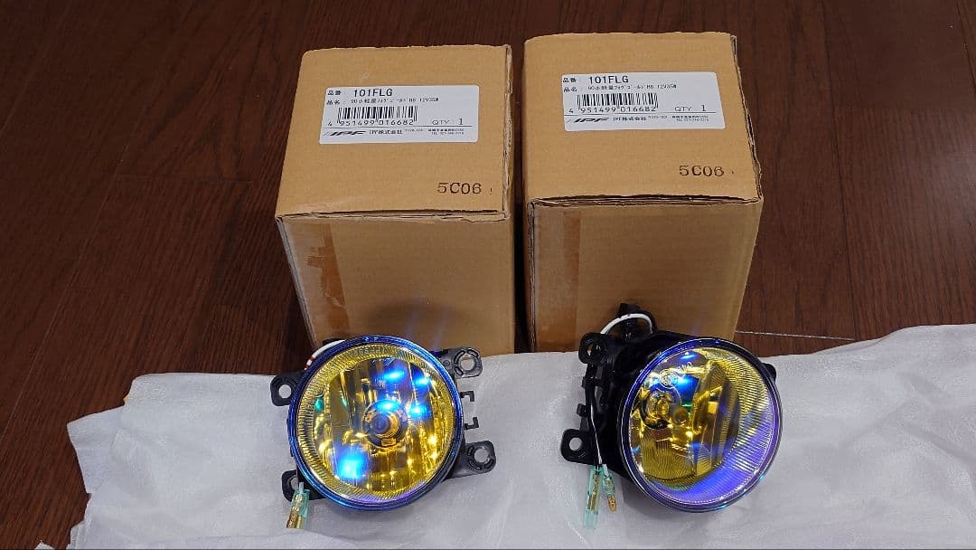 IPFフォグレンズ イエロー×ゴールドレンズ 101FLG