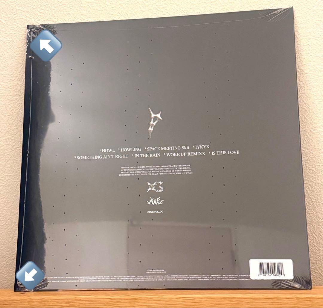 新品未開封 XG AWE US 限定 レコード ハーヴィー HARVY