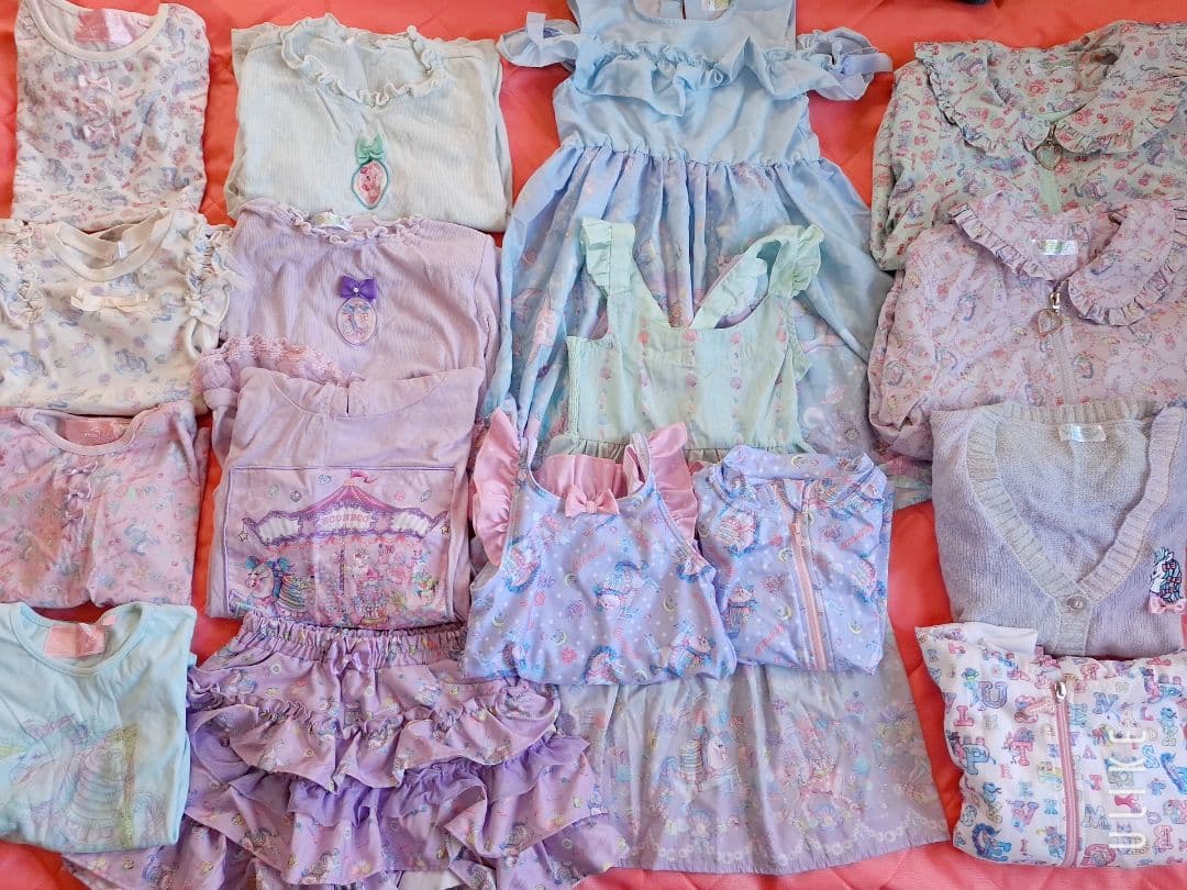 エコネコeconeco子供服まとめ売りワンピース水着ジャケットなど